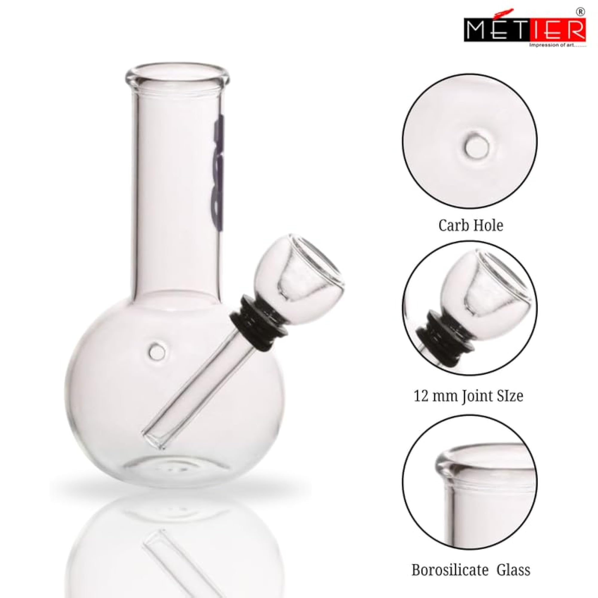 Bong 5 Inch Glass, Smoking Accessories